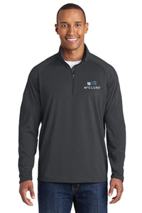 Pull-Over: ST Men's 1/2 Zip - TALL