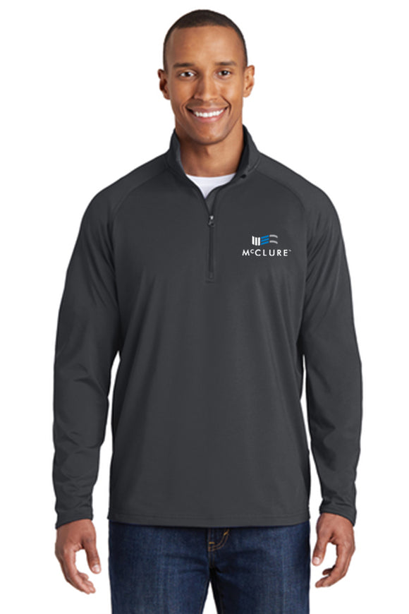 Pull-Over: ST Men's 1/2 Zip - TALL